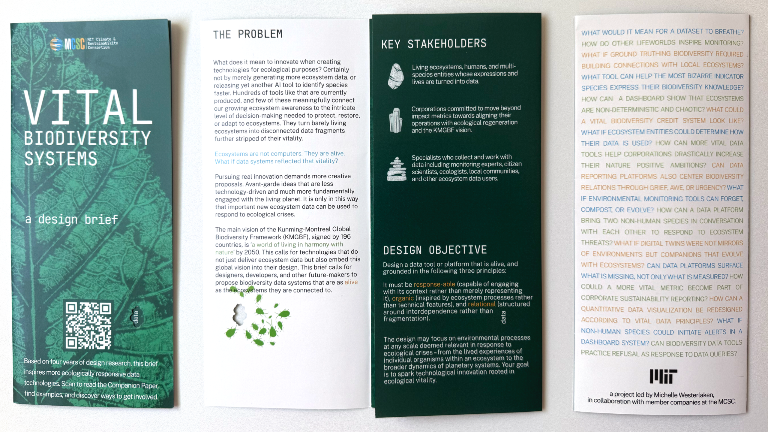 Snapshot of the design brief.